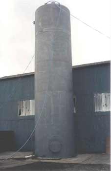 54 000 Litre Vertical Cylindrical Storage tank