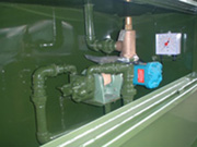 Clean Oil Tank Pipework