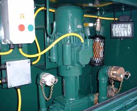 Pump c/w starter system