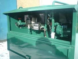 Combined Vehicle Refuelling & Boiler Unit 