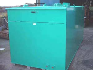 13 000 litre tank and bund pumping system