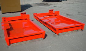 Skid Bases c/w Drip Trays