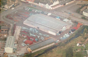 Ariel View of Koronka Factory - Supplying Bunded Tanks